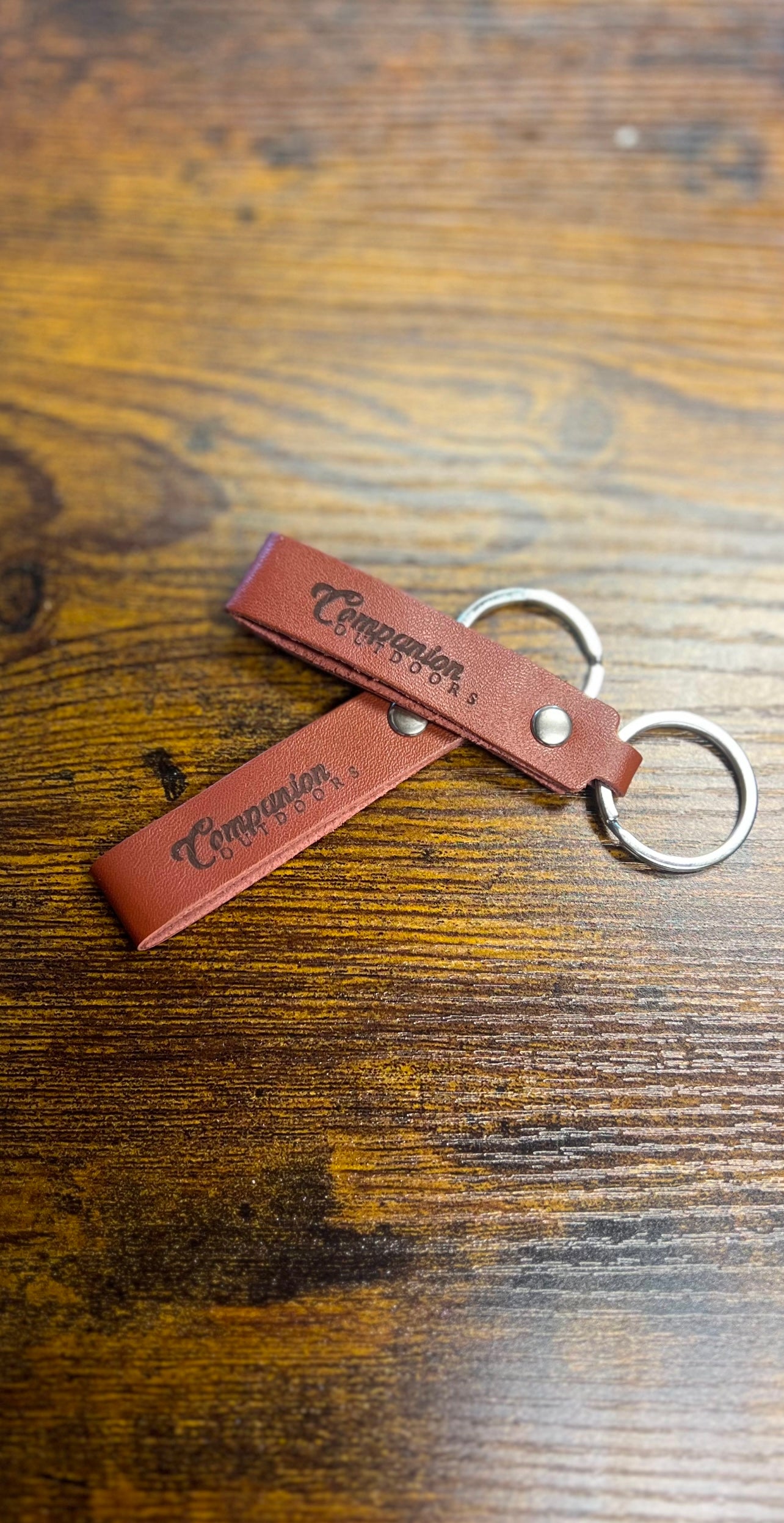 Leather Keychain